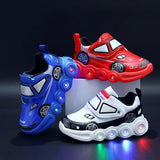 0-6Years Children Glowing Sneakers Kids Luminous SneakersBoys Girls Led  Lighted Sneakers Toddler Outdoor Shoes Casual Shoes