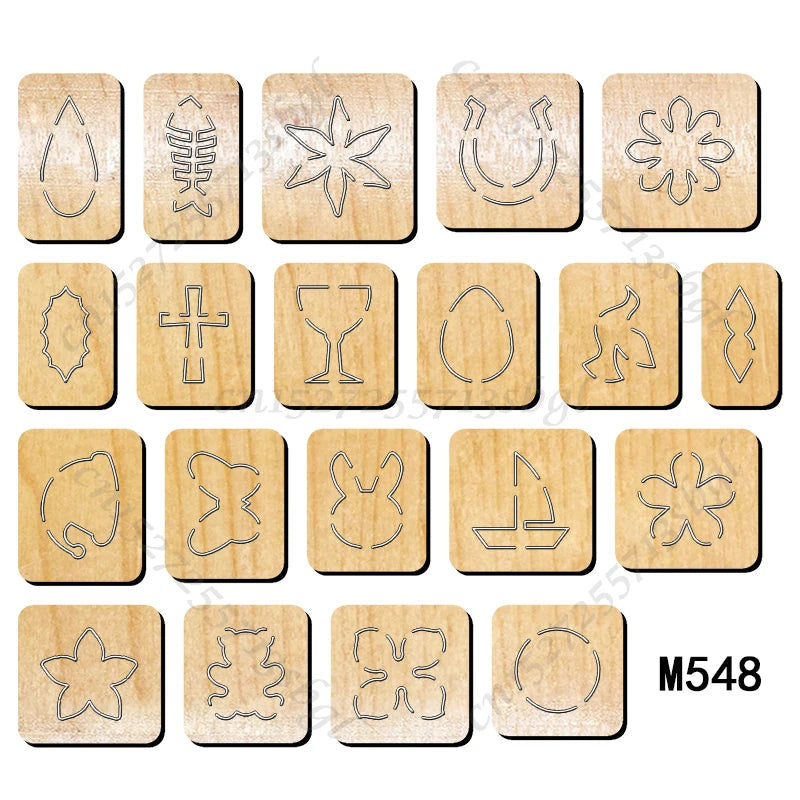 New Cutting Dies New Arrivals Scrapbooking 16MM Knife Suitable for Rolling Type Wooden Mold Cutting Machine