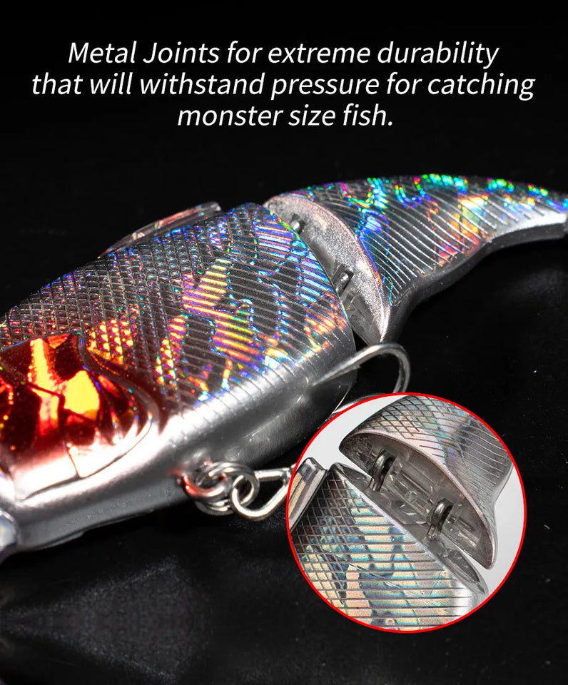 Fishing Lure Vatalion 7cm 10.5g Sinking Floating Crankbait Artificial HardBait Jointed VIB Vibration Wobblers Trout Bass Fishing