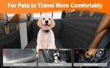 Waterproof Pet Travel Accessories Foldable Dog Car Seat  Car Pet Seat Safety Hammock Trunk Mat Car Rear Back Seat Protector