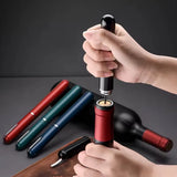 Portable Handheld 2-in-1 Air Pressure Wine Opener with Air Pump And Cork Remover Foil Cutter Compact Desktop Cicerone for Party