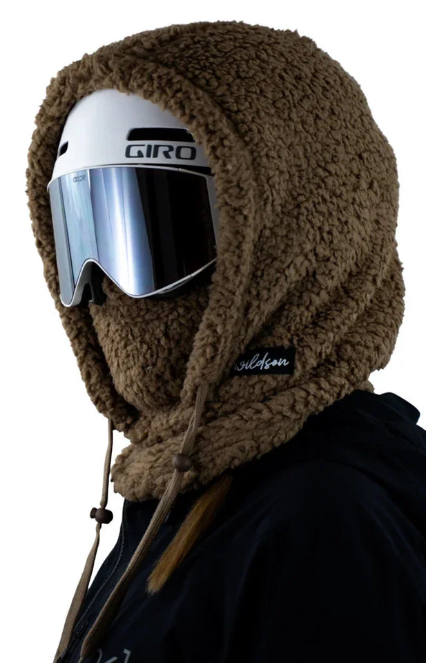 Furry Winter Ski Riding Cold Mask Warm Neck Scarf Hood Plus Velvet Thick Windproof Ear Protection Hat