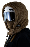 Furry Winter Ski Riding Cold Mask Warm Neck Scarf Hood Plus Velvet Thick Windproof Ear Protection Hat