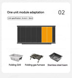 Naturehike Outdoor Folding Table Folding IGT Table Accessories Multifunctional Portable Picnic Only Accessories Stove Bracket