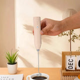 1 electric coffee frother, milk frother, egg beater, handheld 3-speed rechargeable cream maker, 3-speed kitchen mixer