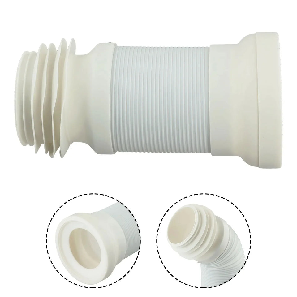Home Fixtures WC Pan Connector Home Flexible Home Plumbing Toilet Waste WC Pan Connector 250mm-500mm Extendable