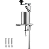 SucceBuy Manual Can Opener Commercial Table Clamp Opener for Large Cans Can Opener with Base Adjustable Height Industrial Opener