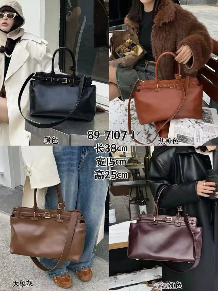 Winter Matte Coffee Camel Grey Large Tote Russian Style Real Suede Cow Leather Women Handbag Nubuck Commuter Office Shoulder Bag