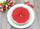 Simulated watermelon skin, fake watermelon slices, fake fruit slices, food, food model, restaurant, restaurant decoration, shoot