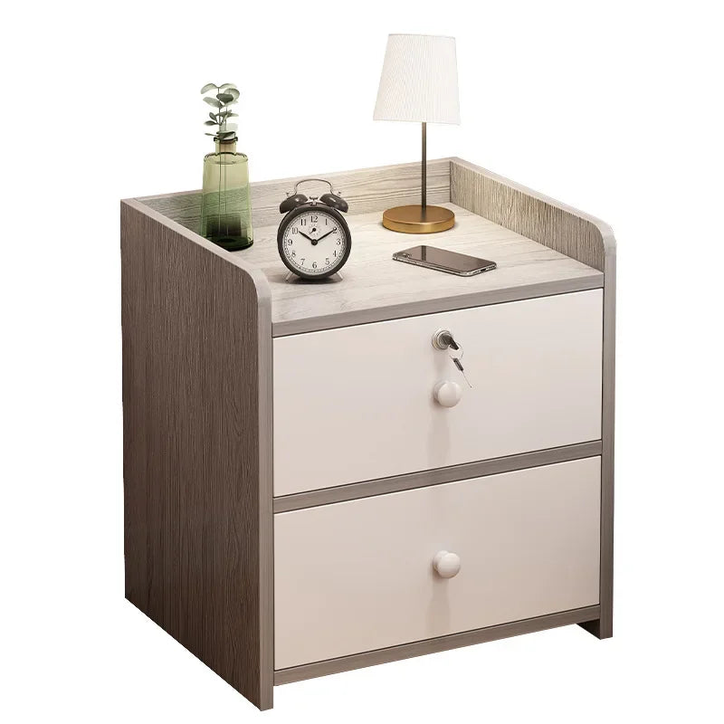 Firm Household Goods Bedside Table Modern Minimalist Bedroom Small Storage Rack Mini Storage Cabinet Bedside Storage Cabinet