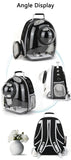 Transparent Cat Carrying Bags Space Breathable Pet Backpack Portable Puppy Pets Backpack Transport Carrier Space Capsule Dog Bag