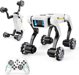 Electric RC Intelligent Robot Dog With Clip & Shoot Multifunction RC Mechanical Dog Voice Programmable Moves Bionic Smart Robot