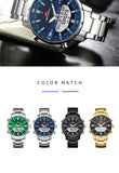 KAT-WACH Men Quartz Wrist Watch  2024 High Quality Luxury  Original Waterproof Digital Watches