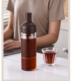 GIANXI Cold Brew Coffee Maker Home Cold Kettle Portable non-leaking Tea Cold Brew Cup Ice Drop Kettle Cold Brew Fruit Teapot