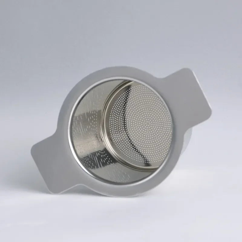 Tea Infuser with Handle , Stainless Steel Tea Diffuser Fine Mesh Filters , Hanging On Teapots Mugs To Steep Loose Tea