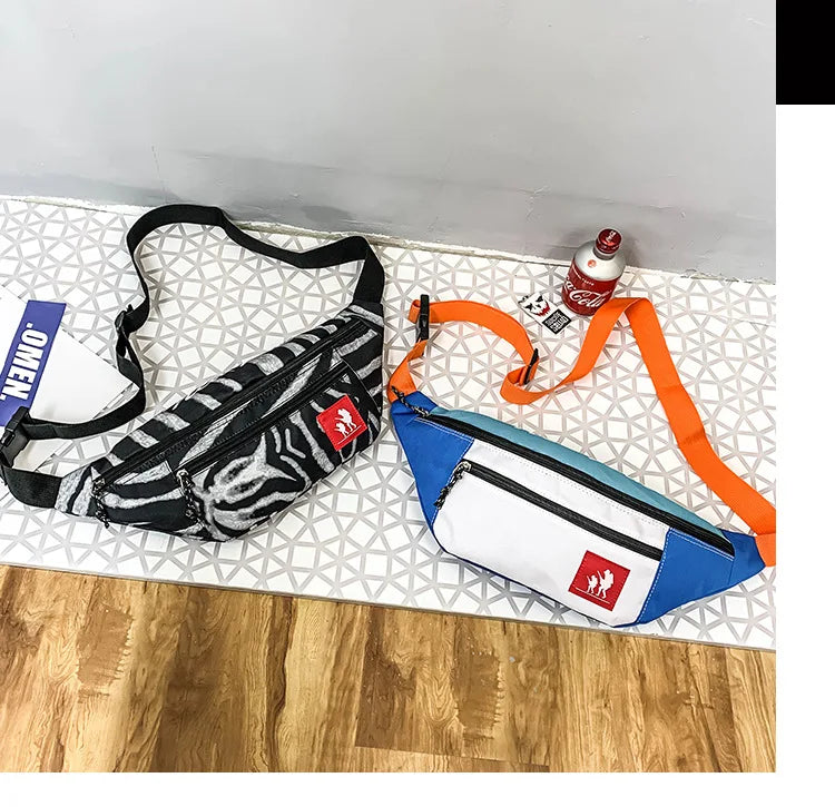 Unisex Waist Bag Fanny Pack Fashion Bags For The Belt Multifunction Chest Bag Banana Packs Hip Hop Bum Package Crossbody Pack