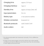 HAYLOU S30 Wireless Bluetooth 5.4 Headphones 43dB Adaptive Noise Cancelling Headsets 40mm Driver 80H Playtime Earphones