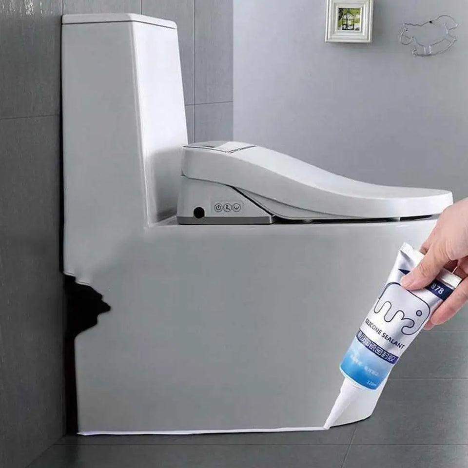 120ml Multipurpose Silicone Sealant Waterproof Caulk Seal Mouldproof Fast Drying Adhesive Glass Glue For Bathroom Kitchen