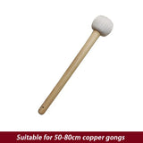 Professional Gong Hammer Handmade Gongs Hammer Percussion Musical Instrument Accessories Copper Gong Specific Wooden Mallet