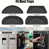 1Pc Kitchen Drain Tray Water Dispenser Anti-overflow Silicone Mat Drip Tray Coffee Machine Refrigerator Drain Mat