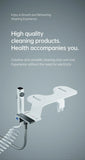 Bidet Attachment Ultra-Slim Toilet Seat Attachment Dual Nozzle Bidet Adjustable Water Pressure Non-Electric Ass Sprayer