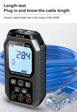 NOYAFA NF-8509 2 in 1 Network Cable Tester Detect Length Digital Multimeter Cable Tracker Cat5 Cat6 PoE Tester Continuity Test