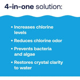 52037R Pool Care Shock Advanced Swimming Pool Chemical Cal Hypo Formula Prevents Bacteria Algae Restores Crystal 1lb (12 Pack)