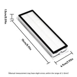 For Xiaomi Robot Vacuum X20+/X10+ /X20 Plus/X10 Plus Parts Mop Cloth Dust Bag Roller Side Brush Hepa Filter Part Accessories