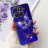 For Honor 400 Smart 5G Case LGN-NX1 Cute Cartoon Painted Cover Soft Slim Phone Case For Honor X7d HonorX7d Honor400 Smart Fundas