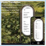 -A60I Smart Translator AI 138 Languages Magnetic Simultaneous Interpretation Voice Call Text Photo Video