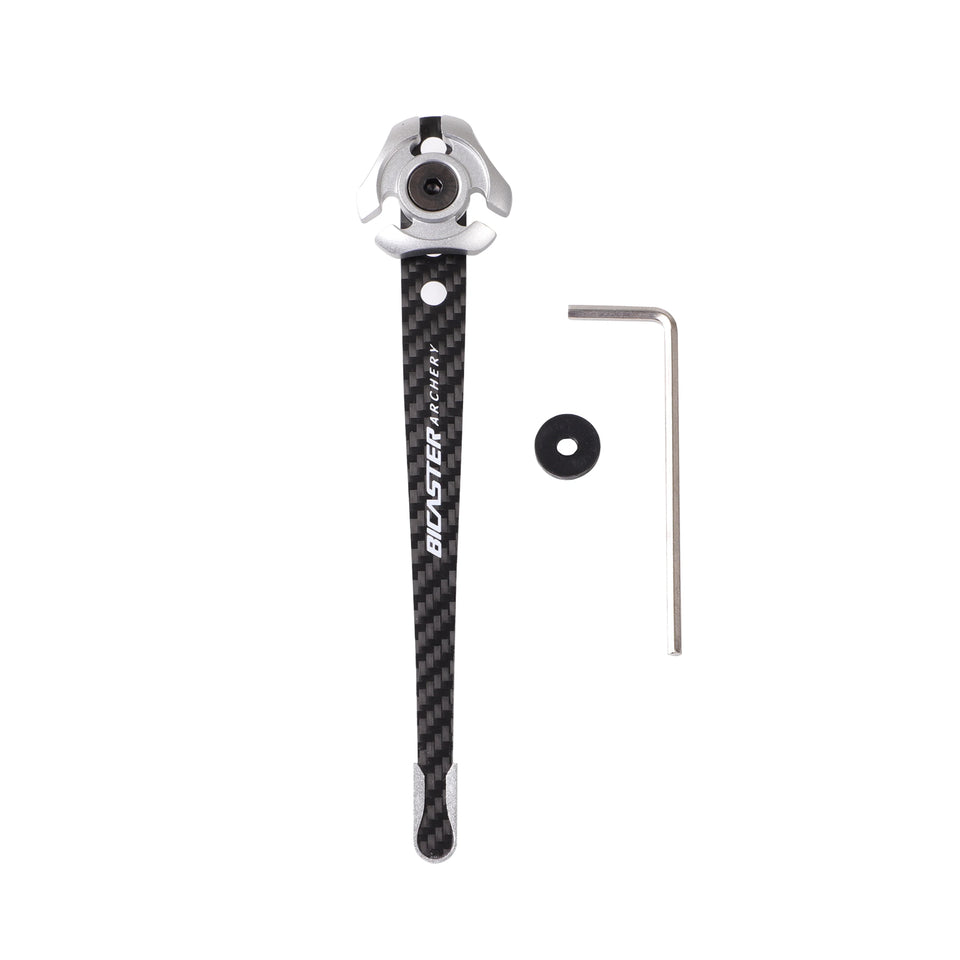 Archery Bow Clicker NIKA Adjustable Clicker Carbon Fiber Clicker Aluminum Alloy For Recurve Bow Arrow Hunting Shooting Accessori