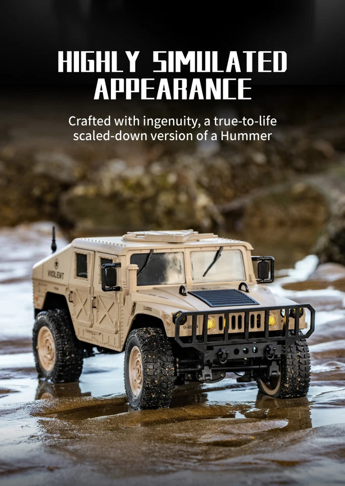 New JJRC C8835 RC Car Simulation 4x4 All-terrain RC Off-road Climbing Car Electric Remote Control Car Model with Light Toy Gift