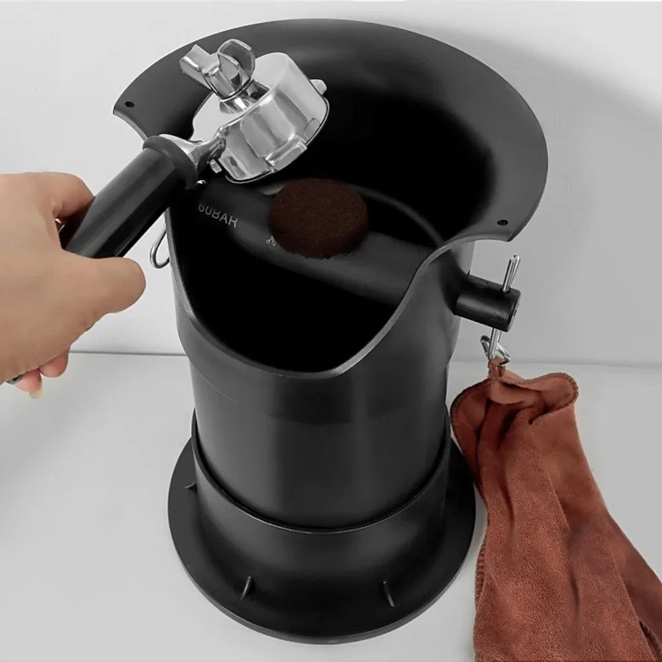Coffee Knock Box Espresso Grounds Container Dump Bin Bucket Anti Slip Powder Beveled Residue Barista Accessories Maker Tool