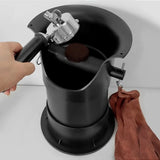 Coffee Knock Box Espresso Grounds Container Dump Bin Bucket Anti Slip Powder Beveled Residue Barista Accessories Maker Tool
