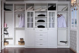 House Bedroom Walk-in Clothes Closet Furniture From China