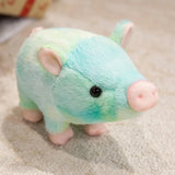 23cm Simulation Lovely Pig Plush Toy Stuffed Soft Huggable Pillow Home Ornament Birthday Gifts