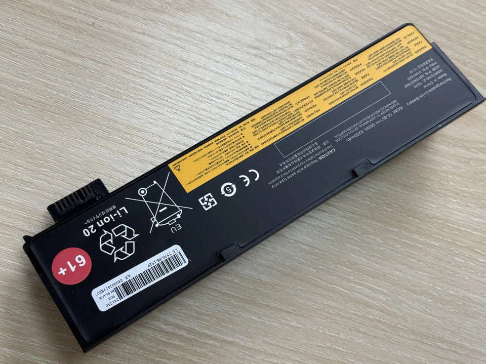 61 Laptop Battery for Lenovo ThinkPad T570 T470 T480 T580 P51S P52S01AV423 01AV424 01AV425 01AV426 01AV42701AV428