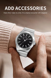 New Arrivals 2025 Specht & Söhne Luxury Watch 38MM Men's Quartz Super Slim Stainless Steel Sapphire Crystal 50M Water Resistant