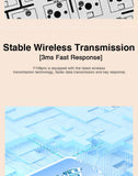 AULA F108 pro Wireless Bluetooth Keyboard Macro Gaming keyboard Gasket Hot-swap Full Size Keyboard with TFT Smart Display
