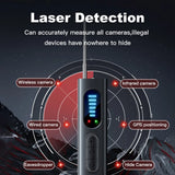 Wireless Camera Detectors 5 Levels Adjustable Sensitivity GPS Detector 25H Working Time for Travel Hotel Car for Office Bathroom