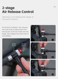 WEST BIKING 400PSI Bicycle Air Pump High Pressure MTB Bicycle Pump Front Fork Rear Suspension Pressure Gauge Schrader Valve