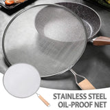 Pot Frying Oil Cooking Cover Kitchen Tools Grease Splatter Screen Guards Mesh Anti Splatter Guard Oil Net Splash Cover Pan