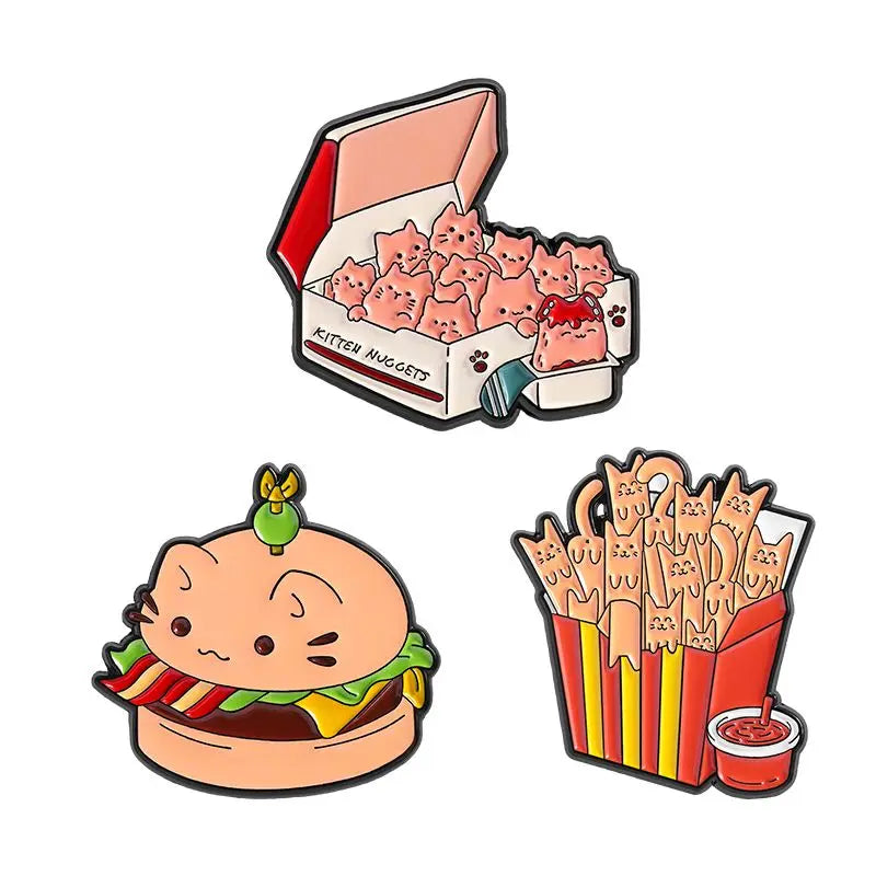 2-6pcs/set Hobby Collection Enamel Pins Reading Book Iced Coffee Knit Brooch Hiking Badges Music Korean Girls Band Jewelry