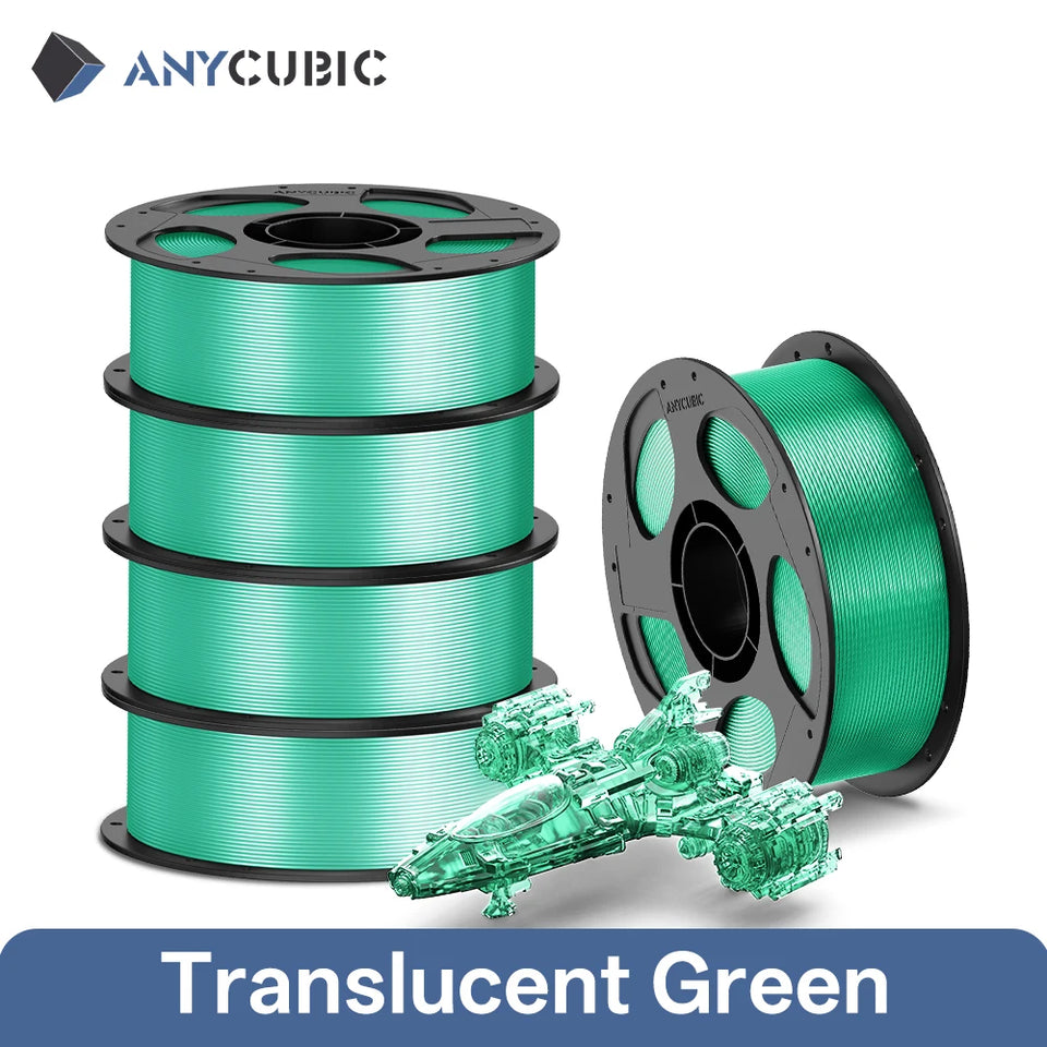 5KG ANYCUBIC PETG Filament PLA 3D Printer Multicolor 1.75mm Plastic 3D Printer Filament For Kobra 3 Combo S1C FDM 3D Printer