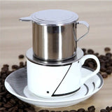 Authentic Vietnamese 50ml/100ml Coffee Pot, Stainless Steel Drip Filter Coffee Maker, Enjoy Traditional Coffee Brewing At Home