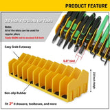 Plier Organizer Rack Plier Holder And Cutter Organizer Sturdy Plier Storage Holder Tools Set Toolbox Storage For Cutters Hammers
