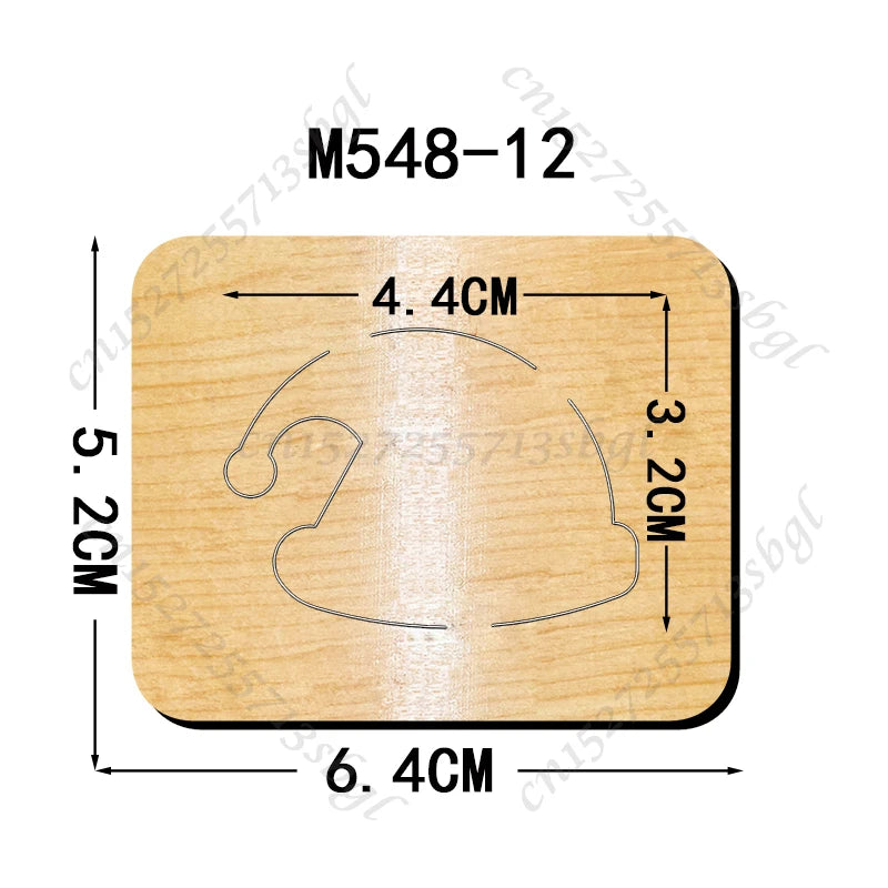 New Cutting Dies New Arrivals Scrapbooking 16MM Knife Suitable for Rolling Type Wooden Mold Cutting Machine
