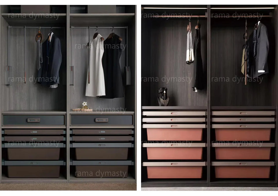 Modern Closet Customized Showroom Closet Showroom Storage Cabinet Home Wardrobe Shopping Mall Display Cabinet