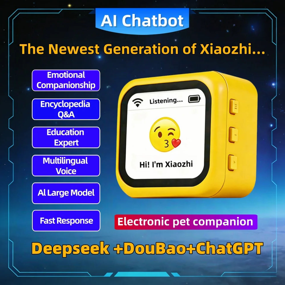 AI-C1,AI Intelligent Robot Toy for Companion Storytelling Chat Emotional Pets Trendy Gift for Kids And Adults