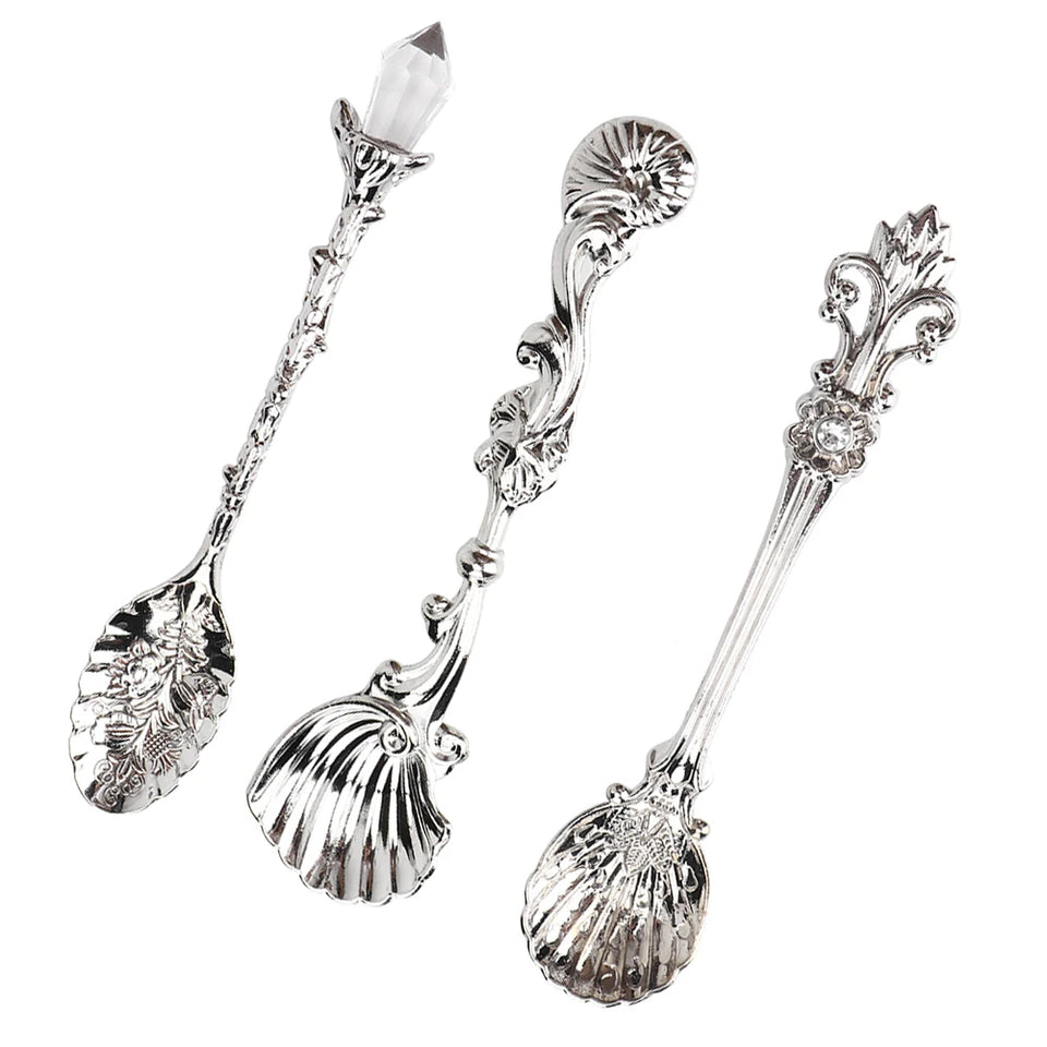 Coffee Spoon Dessert Spoon Teaspoon Vintage Spoon Vintage  Cutlery Coffee Spoon Dessert Spoon Teaspoon Kitchen Tableware